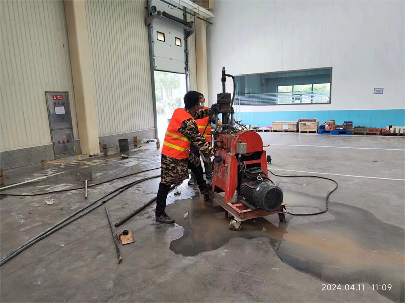 琅琊厂房地面下沉塌陷注浆加固施工